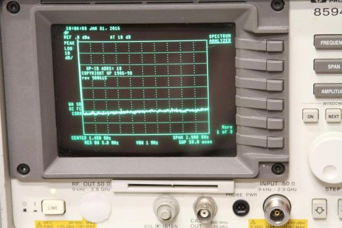 Used, Tested Keysight Agilent HP 8594E Spectrum Analyzer