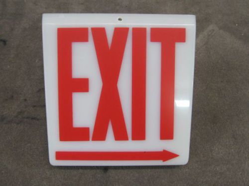 Generic Plastic Exit Sign Light Housing