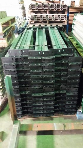 New Style Pallet Rack Beams 48&#034;x3&#034; w/ 1-5/8&#034; step - Black - 7000 lbs cap