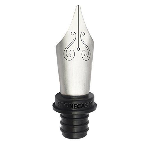 Stone Cask Scribe Wine Pourer - Pen Nib-Shaped Stainless Steel Wine Spout