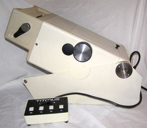 TITMUS 2s Vision Screener w/ 6 Slides Nice Optometry Optician Tools