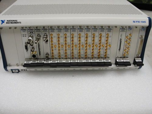 National instruments ni pxi-1045 pxi-8331 pxi-5122 pxi-1409 pxi-1411 pxi-2257(9) for sale