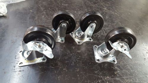 152 pieces of 3.000&#034; heavy duty caster wheels for sale