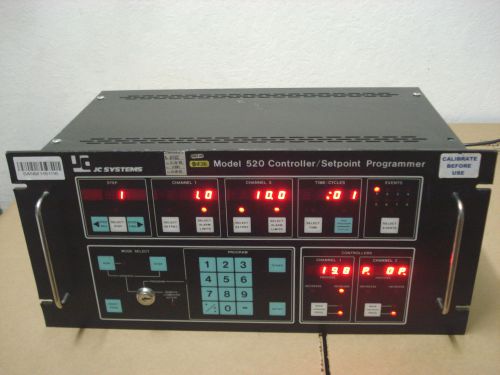 JC SYSTEM 520 CONTROLLER/ SETPOINT PROGRAMMER 520-315CT-RH-S