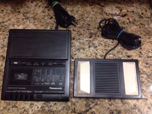 Panasonic RR-930 Microcassette Desktop Transcriber Dictation Recorder For Parts