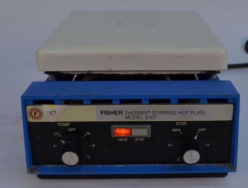 Fisher Scientific 7&#034; Laboratory Stirrer Hot Plate 210T Hotplate