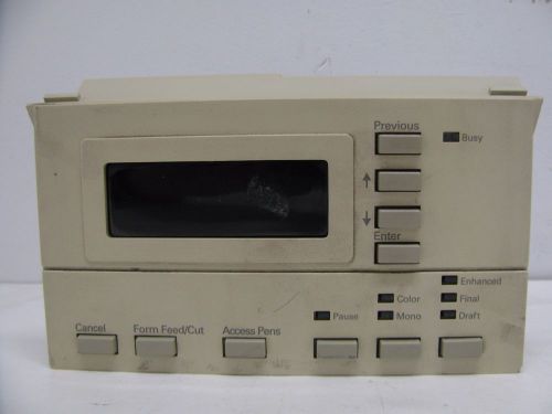 HP DesignJet 650C Control Panel Assembly C2858-60057