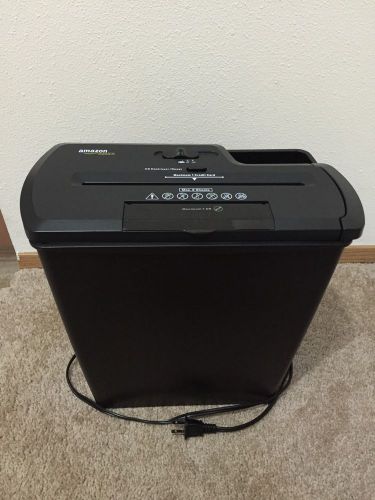 Amazon Basic,8-Sheet Strip-Cut Paper,CD,Credit Card Shredder