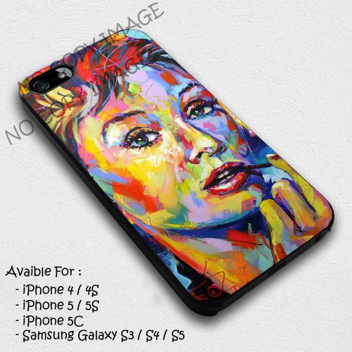 489 Audrey Hepburn  Logo Design Case Iphone 4/4S, 5/5S, 6/6 plus, 6/6S plus, S4