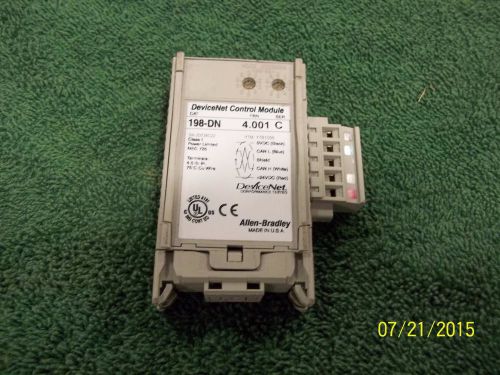 ALLEN BRADLEY 198-DN (CRIB A)