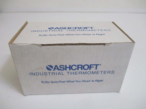 ASHCROFT 50E160E040-0/200F THERMOMETER 5&#034; 1/2&#034; NPT *NEW IN A BOX*