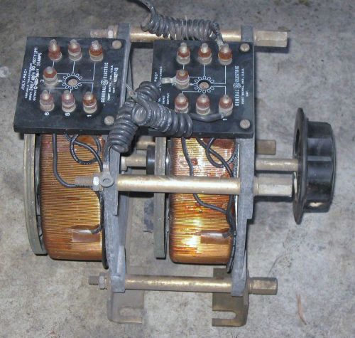 G.e. u.s.-made 16amp 0-480volt twin variac variable ac auto transformer for sale