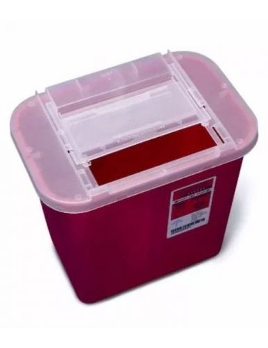 MDS705202H - Biohazard Multipurpose Sharps Container 2 Gallon