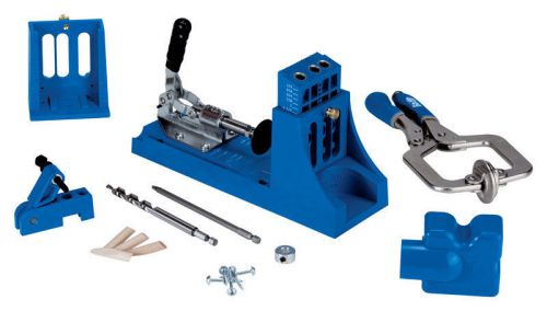 Kreg tool co. k4ms master system pocket hole jig w/ free sk03 screw set for sale