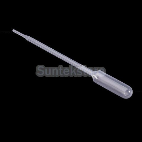 50pcs 3ml transfer pipette graduated dropper for lab measuring liquids water for sale