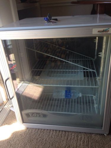 commercial glass door freezer