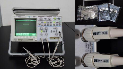 WARRANTY HP Agilent Mixed Signal 2+16 Channel 100MHz Oscilloscope + Probes O1