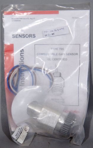 NEW ASM PN: 77-106768A99 Combustible Gas Sensor, Zellweger/Sieger 705 UL