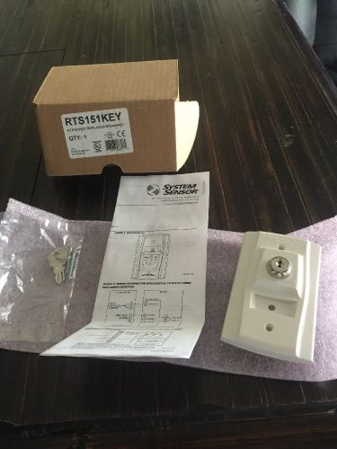 RTS151KEY System Sensor (Brand New, 2 Available)