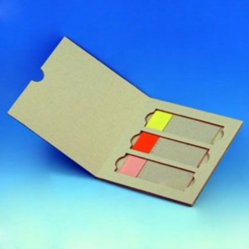 OpenBox Globe Scientific 513013 Cardboard Slide Mailer for 3 Slides 50 mailers