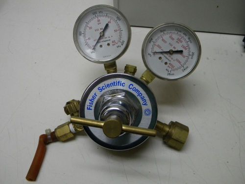 Fisher Scientific Dual Stage Carbon Dioxide Regulator FS-50 with Shut Off Valve