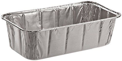 SafePro Foil Loaf Pan, 2 lb. (Case of 100), Baking Foil Pans Disposable