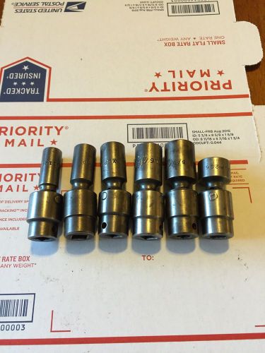 Mac Tools Swivel Impact Sockets, 3/8 Dr. Set Of 6.