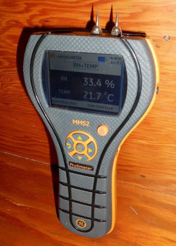 GE Protimeter, MMS2, BLD 8800 BLD8800 MOISTURE MEASUREMENT METER 4in1 HYGROMETER