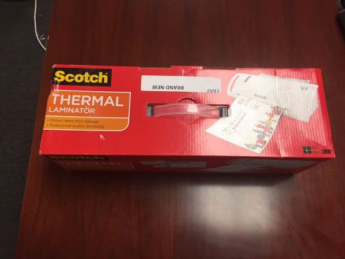 NEW Scotch Thermal Laminator  (TL902A) 8.5&#034; x 11&#034;