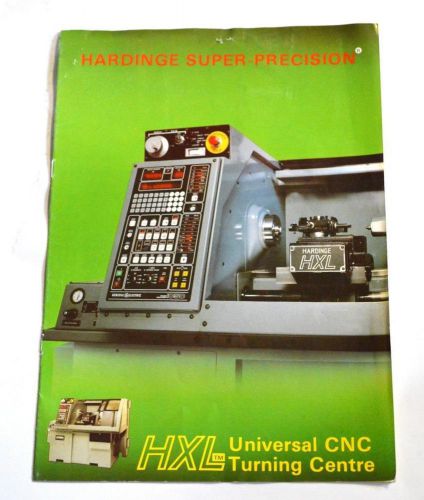 HARDINGE C-65 HXL UNIVERSAL CNC TURNING CENTRE BROCHURE