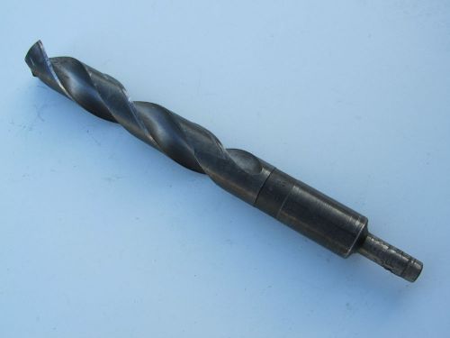 PTD HS, E5 1&#034; Reduced 1/2&#034; Shank Drill Bit OAL 10-1/2&#034; USA Made