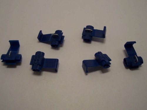 BLUE INSTANT TAP/QUICK SPLICE CONNECTORS 18-14 GAUGE