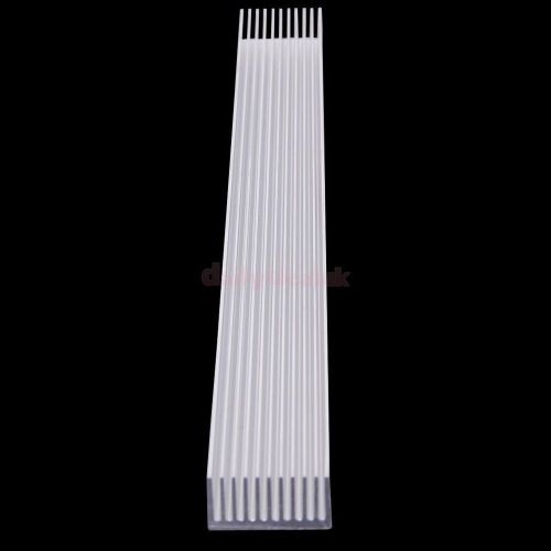 300x25x12mm aluminum heatsink cooling heat dissipation for 4x3w / 12x1w led for sale