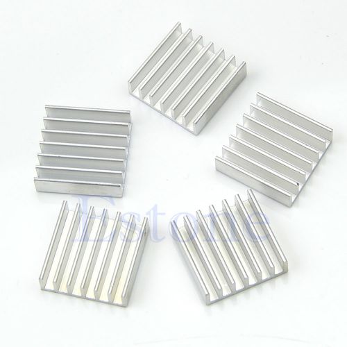 Hot New 20pcs 11*11*5mm Useful Aluminum Heat Sink For Memory Chip IC