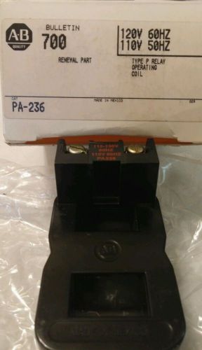 Allen Bradley PA236 Coil 115V-120V-60HZ