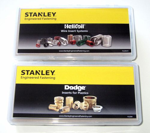 NEW Stanley HeliCoil Ultrasert 118 Piece Threaded Insert Sample Assortment