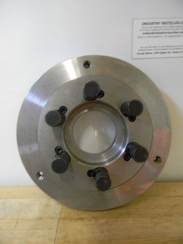 Buck chuck a8-d5 d1-5 mount lathe chuck adapter plate for use w/ 8&#034; chucks for sale