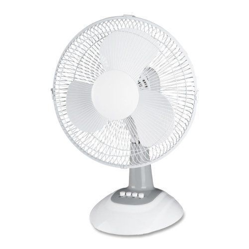 1 X Desk Fan, 12 Oscillating, 11-5/12x13-15/16x19-21/43,LGY