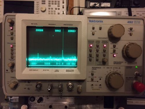 Tektronix 492 Spectrum Analyzer OPT 1,2,3