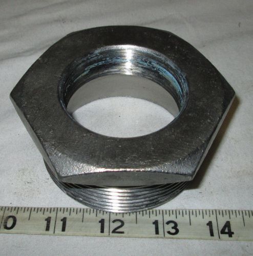 Large Stainless Steel Reducing Bushing 3&#034;  MNPT  x  2&#034; FNPT **FREE SHIPPING**