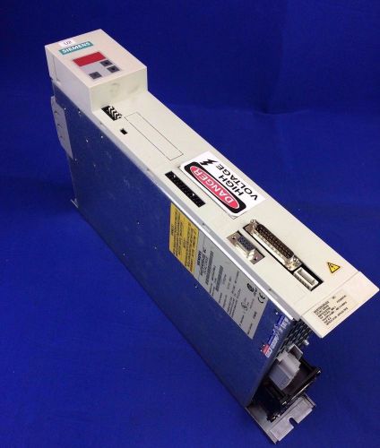 SIEMENS MASTERDRIVES MC DC/AC DRIVE 6SE7016-0TP50-Z MODEL Z=K80