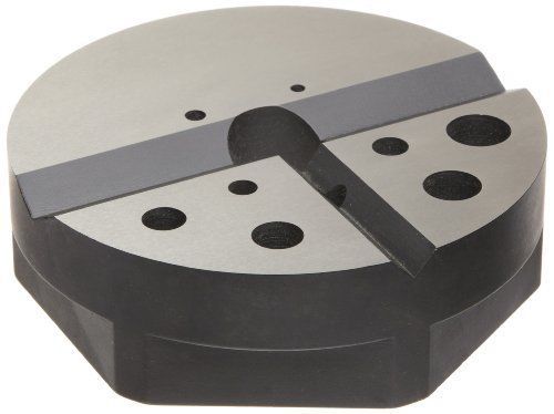 Starrett 119 Alloy Steel Bench Block, 4-7/8&#034; Diameter, 1-1/2&#034; SZ