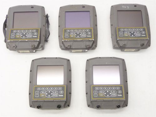 LOT 5 TRIMBLE SV170 CONSTRUCTION IN-CAB COLOR 5.5&#034; DISPLAY CONTROL BOX PARTS