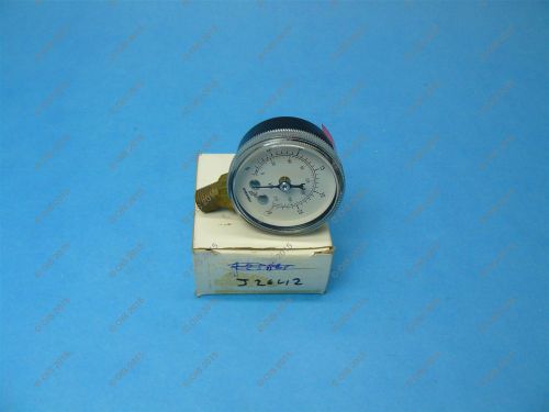 Marsh Instrument J2642 2&#034; Pressure Gauge 0-30 PSI/kPa Lower 1/4&#034; NPT New