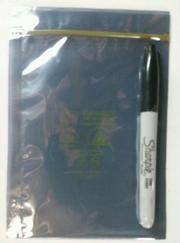 Static Shield Zip Loc 4&#034; x 6&#034; Bag - 500 Bags Ziplock Statshield ESD USA  NEW !!