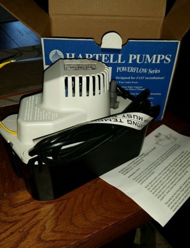 BNIB Hartell KT-15X-1UL Condensate Pump Powerflow Series