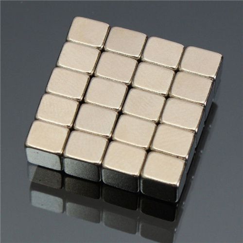 20pcs 5x5x4mm n52 strong block cuboid cube magnet rare neodymium  earth magnet for sale
