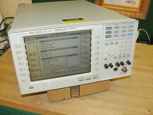 AGILENT 8960 SERIES 10 E5515TU X62 UPGRADE WIRELESS TEST SET OPTIONS 002 003 80C