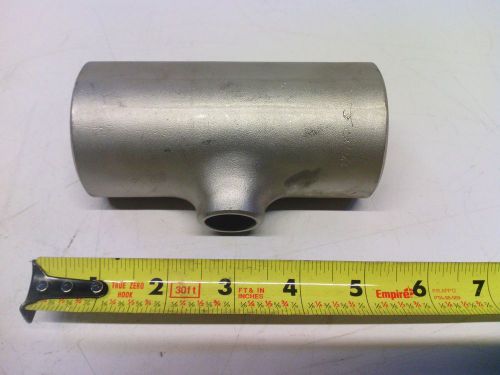 AFI Stainless Steel 2x3/4&#034; Butt Weld Tee Reducer