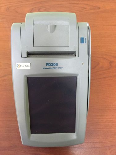 FIRST DATA FD300 CREDIT CARD TERMINAL FD-300 P/N 100918020